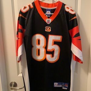 Large Authentic Chad Johnson Bengals Reebok Jersey!